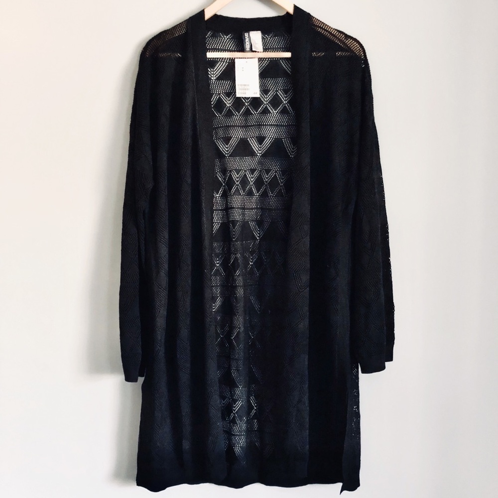 H&M | Geo Patterned knit cardigan